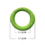 1pc Orange Dog Toys Pet Flying Disk Training Ring Puller EVA Interactive Training Ring Puller Resistant for Dogs