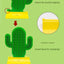 Cat Hair Scratch Corner Tickle Cactus Toy Scratch Scratch Massage Brush Face Hair Removal Cat Brush Artifact Pet Supplies