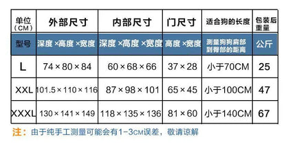 Small puppy house outdoor water rot kennel kennel kennel rural large medium and small outdoor villa