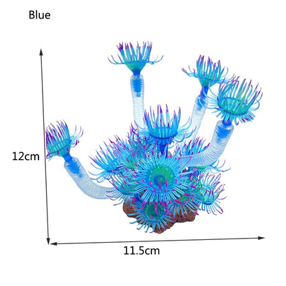Artificial Underwater Coral  Aquarium Fish Tank Simulation Decoration Aquarium Backgrounds Plants Water Grass Accessories New
