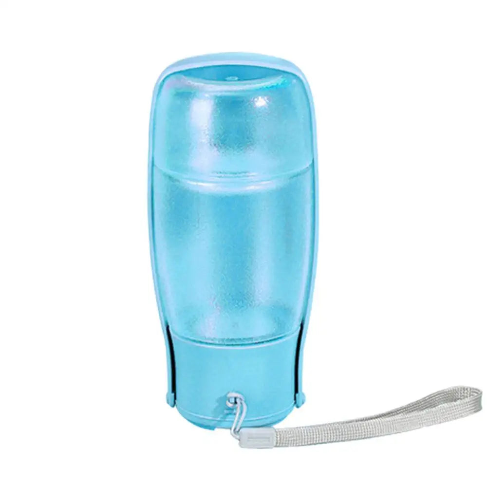 Dog Travel Water Bottle Puppy Water Bowl with Food Container Water Dispenser Foldable Pet Water Bottle Dog Water Bowl Portable