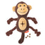 Dog Plush Toy Product With Teeth Grinding And Bite Resistant Plush Filling Squeaking And Noisy Toys Monkey Fleece Squeak Toys