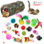 Cat Toys Mouse Shape Balls Foldable Cat Kitten Play Tunnel Chat Funny Cat Tent Mouse Supplies Simulation Fish Cat Accessories