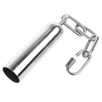 Pet Bird Stainless Steel Bell Toys Chew Parrot Hanging Swing Cockatiel Parakeet