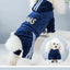 Pet Clothing Four-legged Fashion letter Pet Dog Clothes for Dogs Hoodie Sweatshirt One-piece Jumpsuit chihuahua clothes bulldog