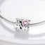 MULA 1PC Silver Plated Pig Bird Beads Fit Original Charm Bracelet DIY Jewelry Making For Woman