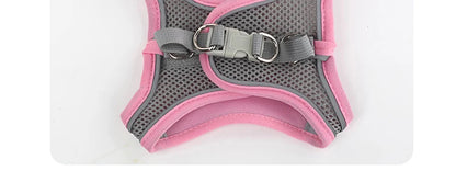 Pets Breathable Dog Vest Pectoral Girdle Backstraps Prevent Breakout Exclusive for Outdoor Use Adjustable Night Reflection