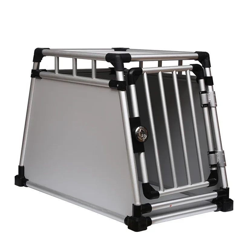 Directly from the manufacturer dog cage, car pet cage air transportation Thickened ventilated aluminum firm pet dog dog cat cage