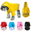 Dog Coat Waterproof PU Dog Raincoat for Small Dogs Cats Reflective Puppy Raincape Chihuahua Yorkies Pet Poncho dog raincoat