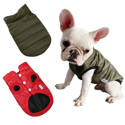 Lightweight Dog Jacket Pet Down Jacket Coat Autumn Dog Clothes for Small Medium Dogs Chihuahua Yorkie Bulldog Dachshund Clothing