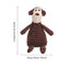Cute animal shape plush dog toys Bite resistant teeth interactive pet supplies