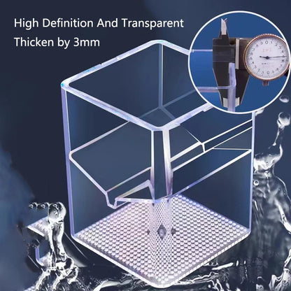 Acrylic Fish Breeding Isolation Box Floating Aquarium Breeder Feeder Fish Tank Hatching Incubator Aquarium Hatchery Accessory