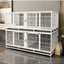 Cat cage breeding  pairingbreeding  breeding  three-layer display cage rabbit puppy
