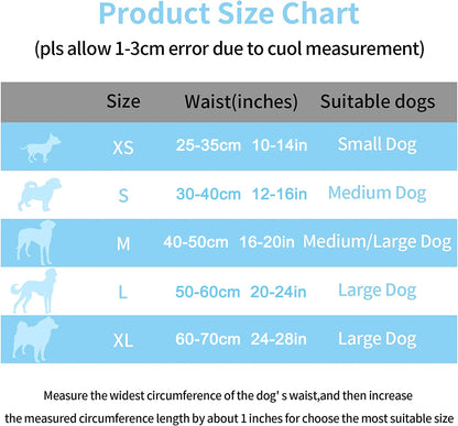 Washable Female Dog Diapers for Dog Period Panties,Comfy Reusable Physiological Panties Doggy Diaper for Small Medium Large Dogs