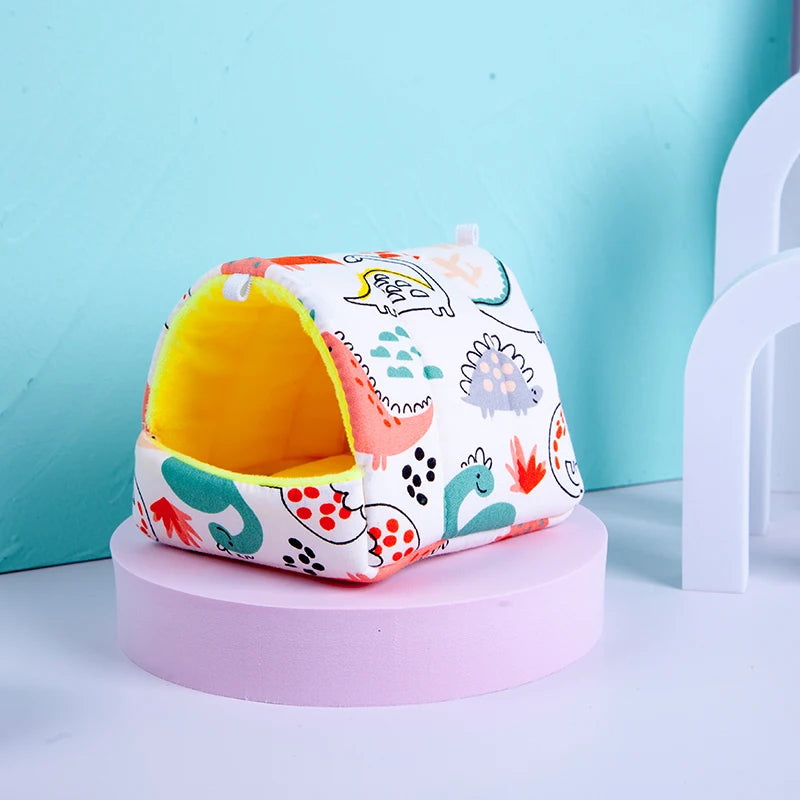 Rodent Hammock Guinea Pig Bed Hamster Bed Rodents Ferret Hammock Guinea Pig Accessories Chinchilla House Pet Guinea Pig Goods