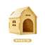 Wholesale new spot detachable wooden dog house cat house pet with window dog house chalet indoor outdoor pass