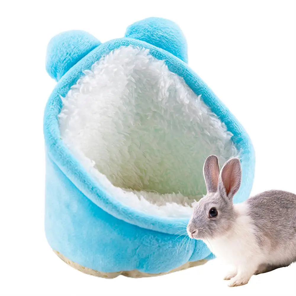 Hamster Houses And Hideouts Christmas Hamster Guinea Pig Hideouts Winter Sleeping House Washable And Removable Cute Hamster