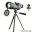 Transparent monocular telescope, variable frequency monocular telescope, suitable for outdoor camping hunting bird watching