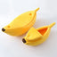 Puppy Dog Bed Cat Bed Pet Sofas Comfortable and Washable Cute Banana Shape Pug Doggy Kitten Sleeping Bed Nest for Small Animals