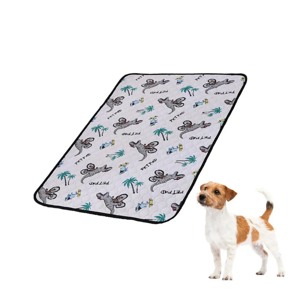 Dog Pee Mat Super Absorbent Pet Mat Blanket Pet Cat Training Pads Reuse Dog Potty Pads Anti-Slip Bottom Dogs Potty Training Mat