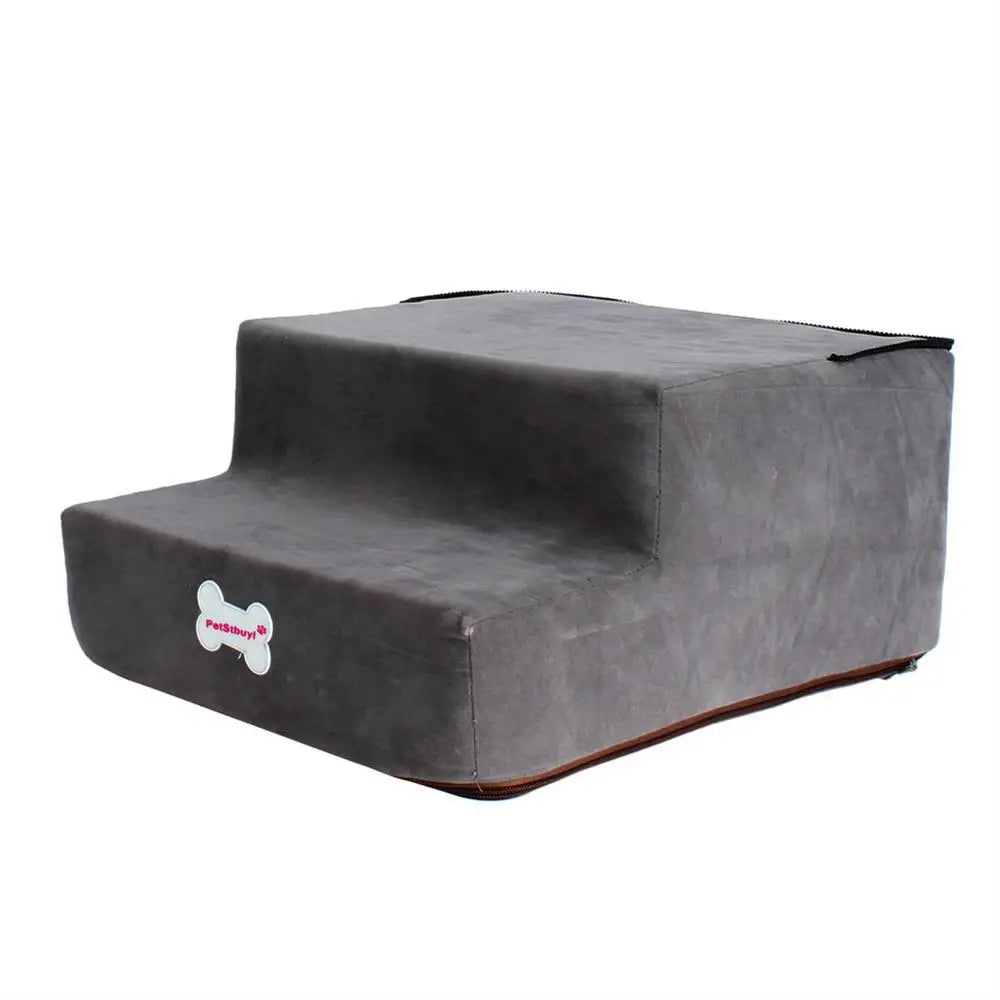 Pet Stairs 3 Steps Stairs for Small Dog Cat Pet Anti-slip Removable Dogs Bed Stairs Extra Wide Non-Slip Steps Pet Supplies