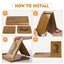 Book Nook Reading Valet Tiny Bookshelf Decorative Reading Book Stand Creative Bedside Book Holder Tabletop Bookshelf For Home