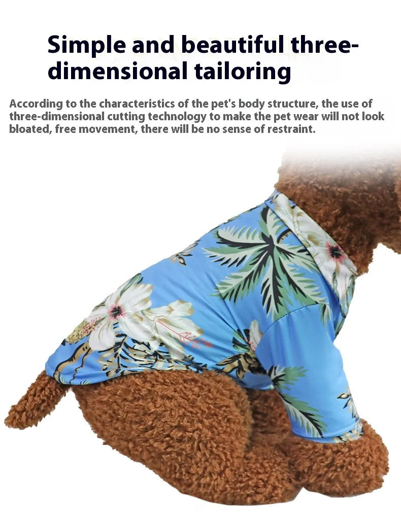 Pet Dog Clothes Cartoon Clothing Puppy Dogs Soft Vests Summer Shirt Casual T-Shirt for Small Middle Pet dog shirt Pet Supplies