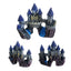 Resin Artificial Fish Tank Ancient Castle Decoration Aquarium Rock Cave Building Decoration Aquatic Landscaping Ornament Decor