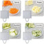 NEW Multifunction Hand Push Manual Cutter Slicer 4 In1 Kitchen Food Vegetable Shred Chopper Potato Carrot Meat Slicers 304