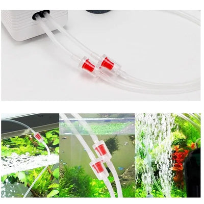 UXCELL Aquarium Air Pump Check Valve Fish Tank One-way Check Valve Tracheal Hose Pipe Carbon Dioxide System Accessories