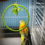 Rope Perches For Bird Cages Circle Rope Swing Easy Installation Natural Safe Soft Cotton Round Bird Swing For African Grey Macaw