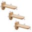 3Pcs Cat Mounted Wooden Cat Jumping Platform Climbing Ladder Shelves Cat Wall for Kitty Perch and Playing