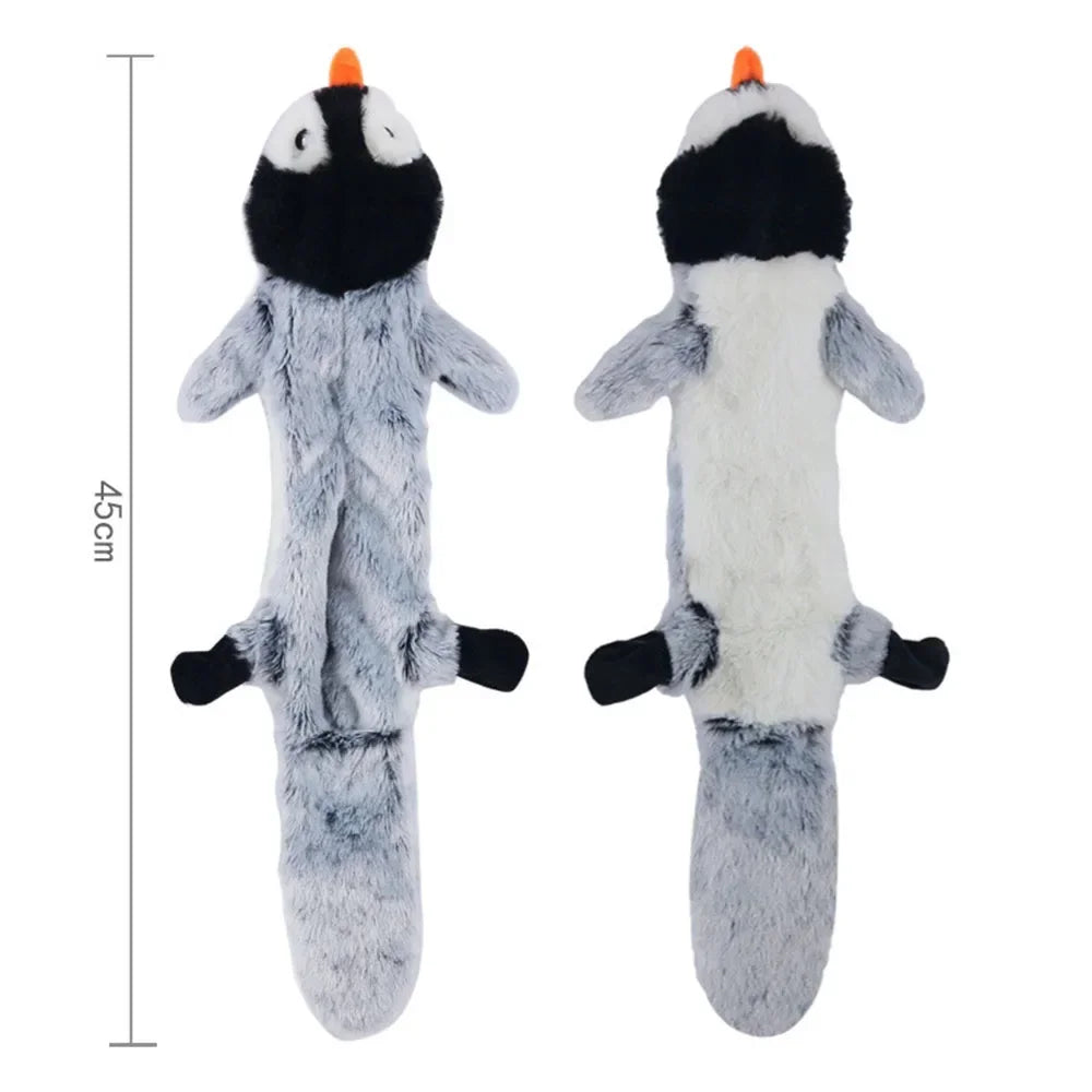 New Crocodile Soft Shell Plush Dog Toys Outdoor Play Interactive Squeaky Dogs Toy Sounder Sounding Paper Chew Tooth Toy