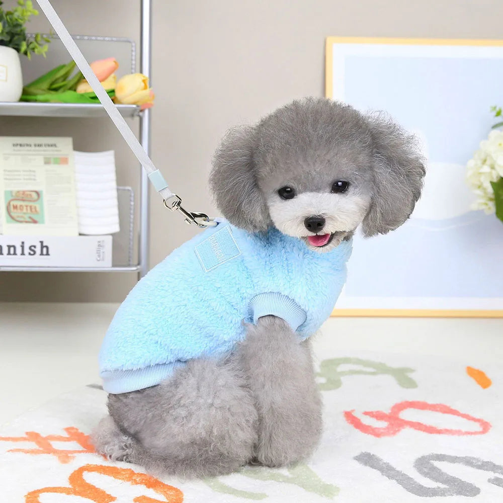 Pet Dog Sweater Fleece Winter Warm Soft Dog Clothes Comfort Puppy Clothing For Small Dogs Chihuahua Cat Hoodie Pet Accessories