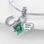 Fit Pandora 925 Original Bracelet 925 Silver Plate Flower Bird Series Charms Beads For Women Fashion DIY Jewelry Gifts Making