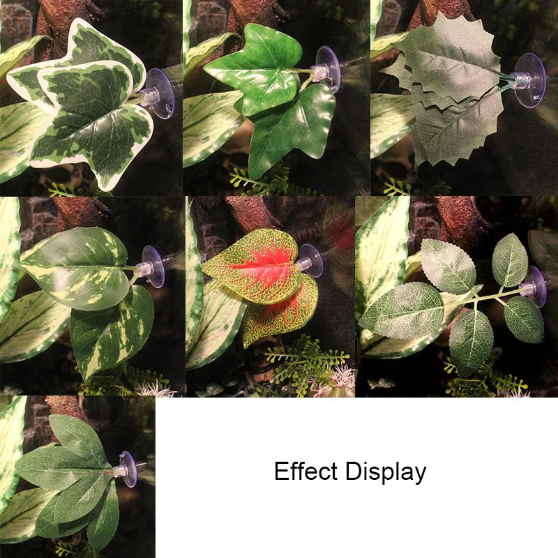 1Pc Artificial Aquarium Leaf Plants Decoration Betta Fish Rest Spawning Ornamental Plant Betta Fish Play Relax Hide Leaf Hammock