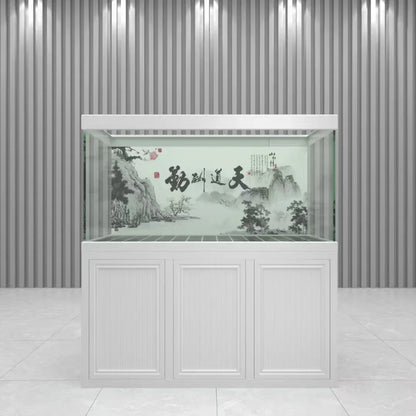 Big Aquarium Decoration Large Glass Fish Tank Transparent Big Fish Tank