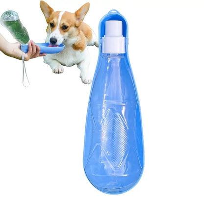 450ml Dog Water Bottle Dispenser Water Bottle Containers for Dogs Puppy Water Leak Proof Drinking Dispenser for Hiking Outdoor