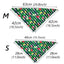 Summer Pet Bandana for Small Medium Large Dogs Fruit Print Dog Triangle Scarf Pomeranian Pug Bibs mascotas Grooming Accessories