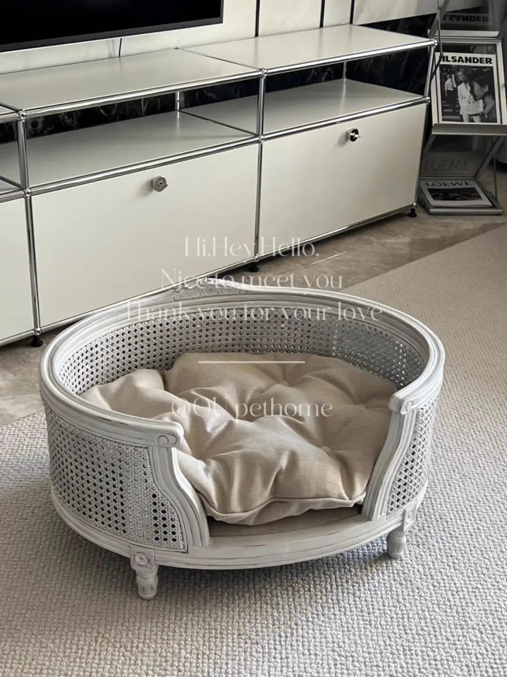 Four Seasons Universal Pet Nest Mat Suitable for Solid Wood Oak Kennel Cat Nest Sofa Bed Medium and Small Dog Universal Dog Sofa
