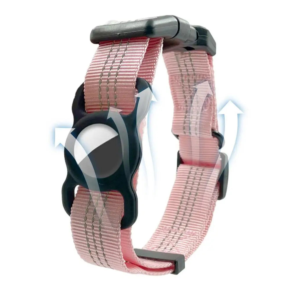 GPS Collar For Dogs Reflective Tracking Collars Reflective Dog Collar Pet Collars Adjustable For Cats Kittens Dogs Puppies