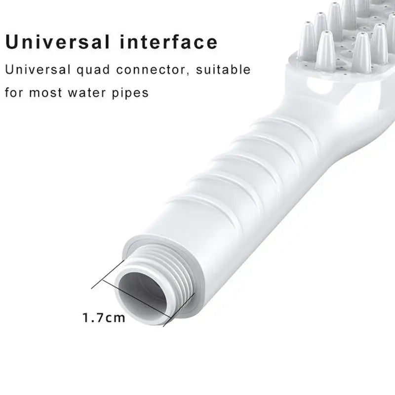 Pet Shower Sprayer Multifunctional Dog Bathing Massage Sprayer Indoor Outdoor Pet Cleaning Showerhead For Bathroom Toilet Garden