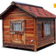 4XL Pet Kennel Large Dog Summer Cooler All Seasons Universal Medium Dog Kennel Solid Wood Removal and Washing