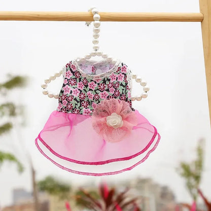 2024 Summer Dress for Dog Pets Clothes Chihuahua Wedding Dress Skirt Cloth Accessory Dog Pet Dress Supplies Hanbok Cat Costume
