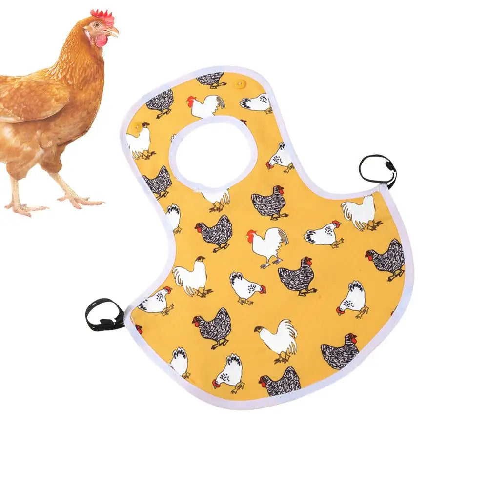 Chicken Saddle For Hens Breathable Feather Protector Chicken Pecking Guard Comfortable Chicken Clothes Wing Back Protector