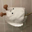Jelly cat plush cute toilet paper doll roll paper creative, fun and cute doll pendant as a gift for friends without labels