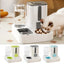 Cat Automatic Feeders Large Capacity Pet Feeding Dog Food Dispenser Reusable Kitten Puppy Water Dispenser for Home Cage