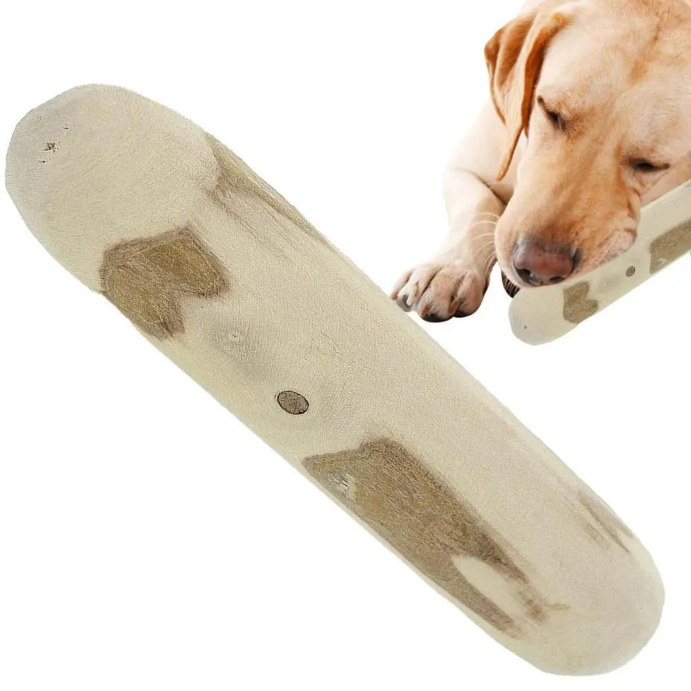 Dog Teeth Grinding Natural Coffee Wood Chewable Stick Teeth Cleaning Wooden Chewing Toy Calming Teething Toys Pet Supplies