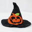 Wizard Hat for Pet Dogs Soft Polyester Lightweight Halloween Cosplay Chihuahua Cat Accessories Animal Pumpkin Bat Pet Products