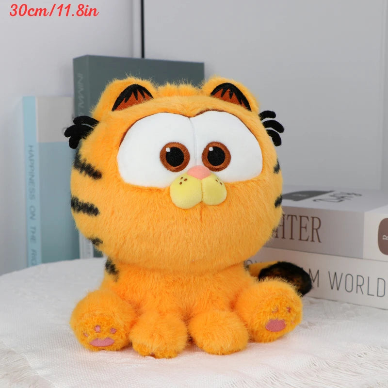 Original GARFIELD FAMILY Kawaii Soft Plush Toys Cute Cartoon Garfield Cat Odie Stuffed Animals Peluche Dolls Birthdays Gifts Kid